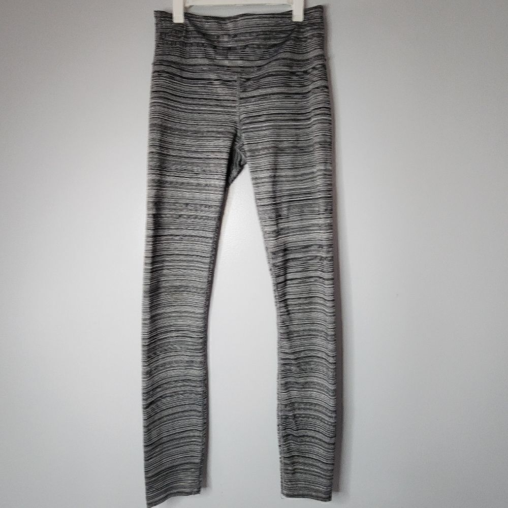 Athleta High-Rise Jacquard Chaturanga Leggings S Tall